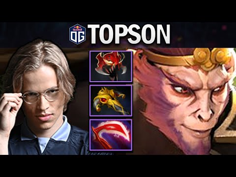 OG.TOPSON MONKEY KING WITH MOM-DESO - DOTA 2 7.27 GAMEPLAY