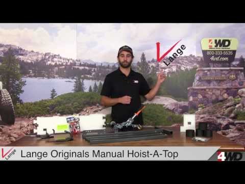 Lange Originals Manual Hoist-A-Top