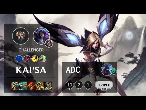 Kai'Sa ADC vs Aphelios - EUW Challenger Patch 11.15