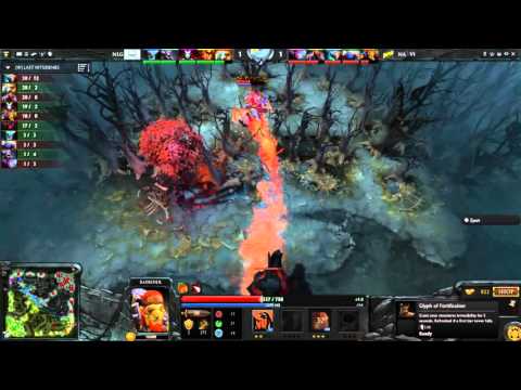 Wow~~ Crazy match between NLG and Na`Vi! NLG vs Na`Vi Game 1 Dota 2 | Frankfurt Major 2015