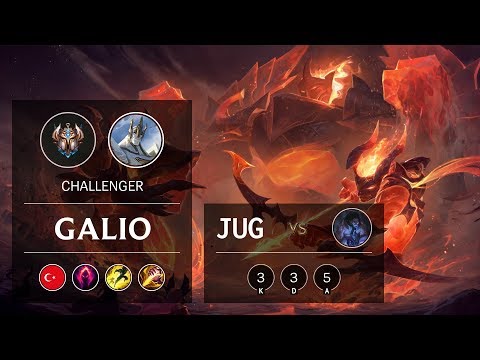 Galio Jungle vs Sylas - TR Challenger Patch 9.18