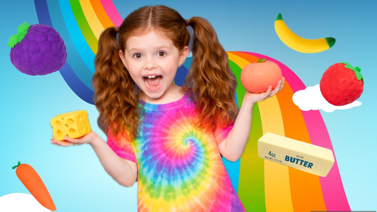 I FOUND ALL THE VIRAL FOOD SQUISHIES! 🧈🍓🥕🧀🥒🍇 #video #vlog #viral #funny #comedy #lol #fyp #trending 