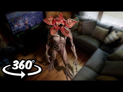 Demogorgon Appears in YOUR House - 360°/VR (Stranger Things)
