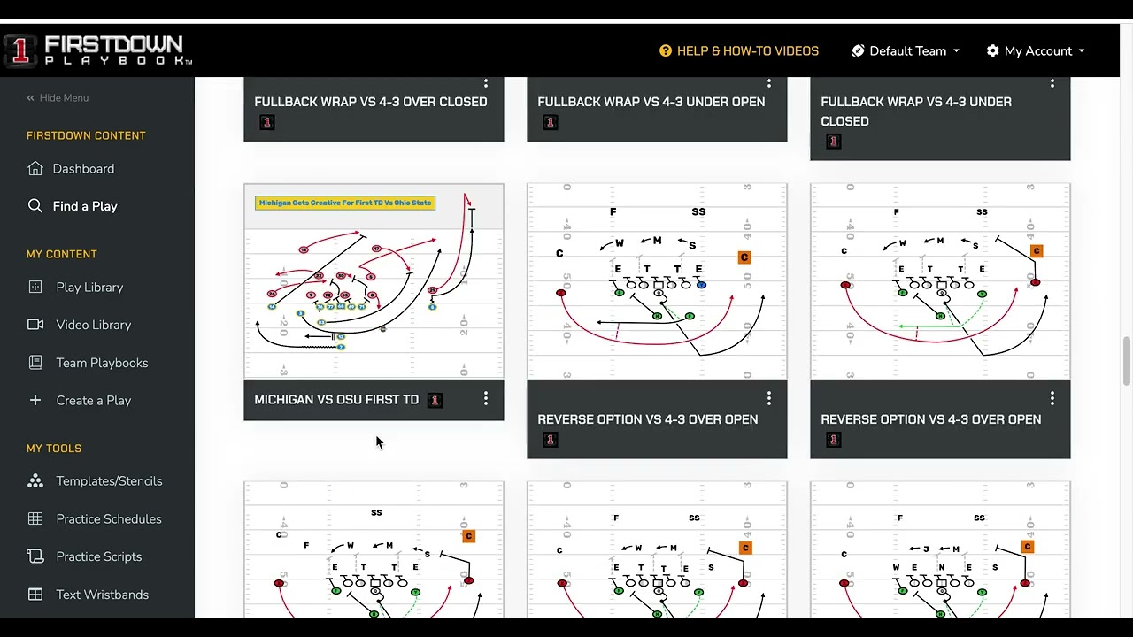 FirstDown PlayBook Trick Plays