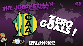 ZERO Goals in 4 Games! -  The FM24 Journeyman - C3 EP47 - Aldosivi - Argentina