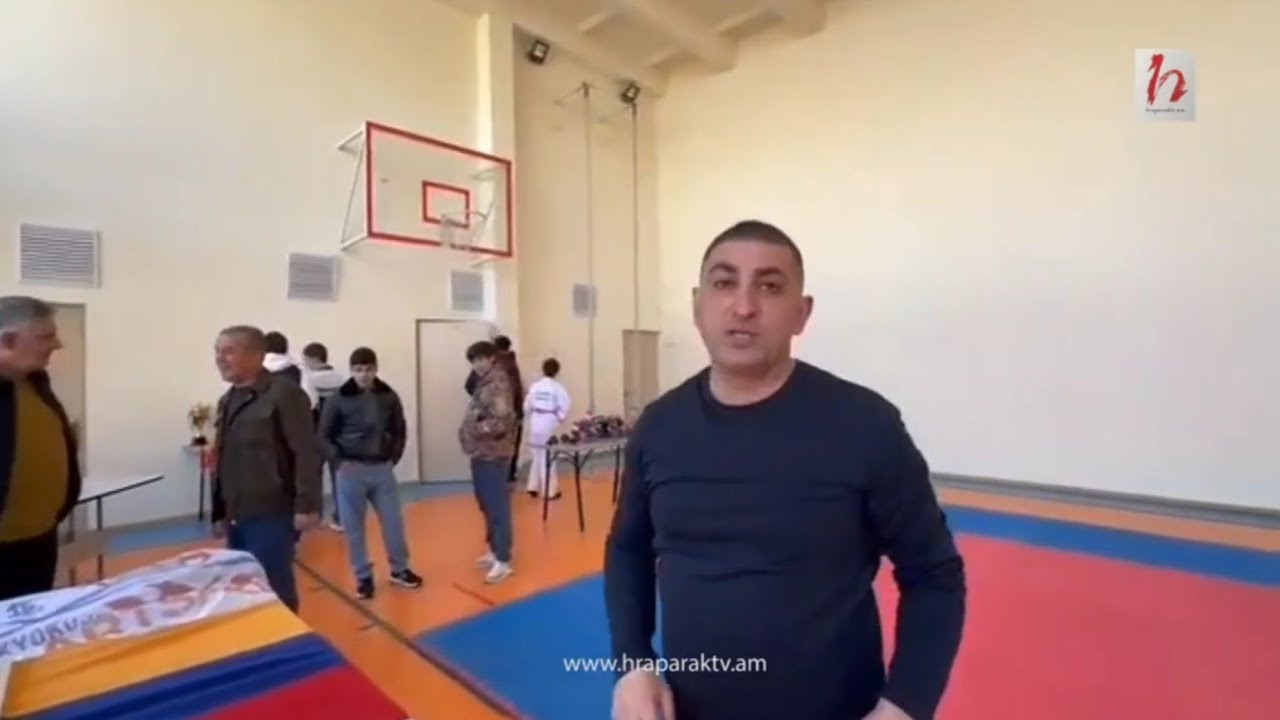 Տեղահանությունից հետո, արցախցի փոքրիկները կարատեի առաջին առաջնությունն են ունենում