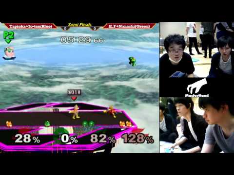 MasterHand 20 Doubles Semis - Tapioka + So-ten(Blue) vs. K.F + Nanashi(Green)
