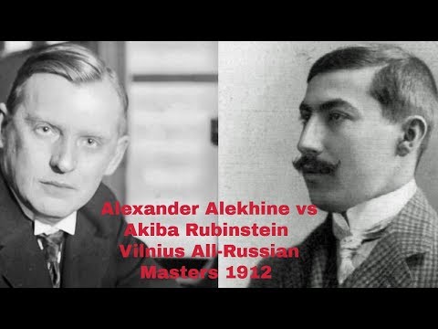 The Spanish Game You Must See | Alekhine vs Rubinstein: Vilnius1912