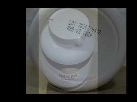 MSM Kapseln   120 hochdosierte organischer Schwefel Kapseln, 120 hochdosierte organischer Schwefel K