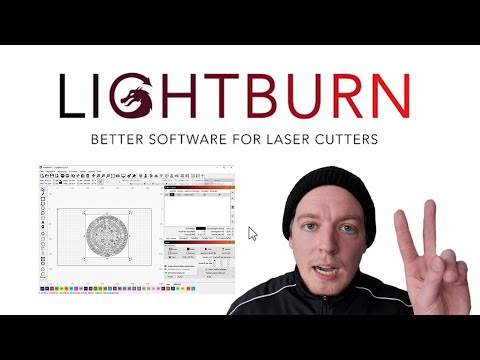 Lightburn Instructions & Tutorial in German | Basics for Absolute Beginners with Laser Cutter