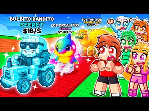 Unlocking EVERY New Brainrot In Steal A Brainrot Update!