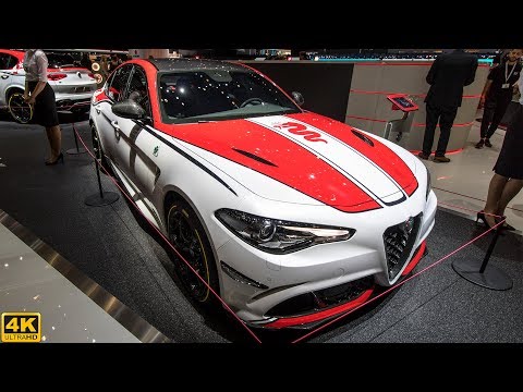 ALFA ROMEO GIULIA QUADRIFOGLIO RACING EDITION - GENEVA MOTOR SHOW [2019 4K]