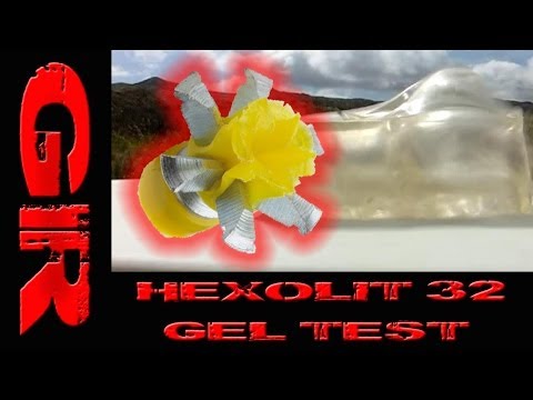 Gel Test - DDupleks Hexolit 32 Hunting Shotgun Load