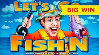 Let&#39;s Go Fish&#39;N Slot - BIG WIN BONUS - Short &amp; Sweet!
