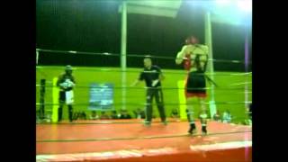 preview picture of video 'Open Fight Lambari 2012 / Rafael Sagat 1 round 2ª cam'