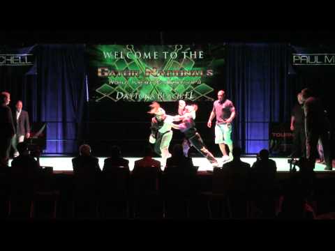 Ashley Dahlquist vs Alex Esteves Girls 14-15 Fighting at Gator Nationals 2011