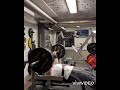 bench press 100kg with close grip 25 reps for 4 sets,legs up