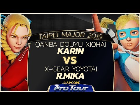 Qanba Douyu Xiaohai (Karin) VS X-Gear YoyoTai (RMika) - W.Top 48 - Taipei Major 2019 - SFV - CPT2019