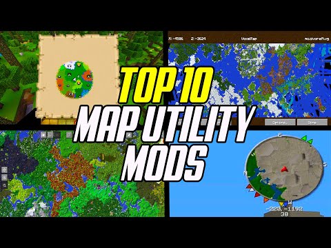 Top 10 Minecraft Map & Utility Mods