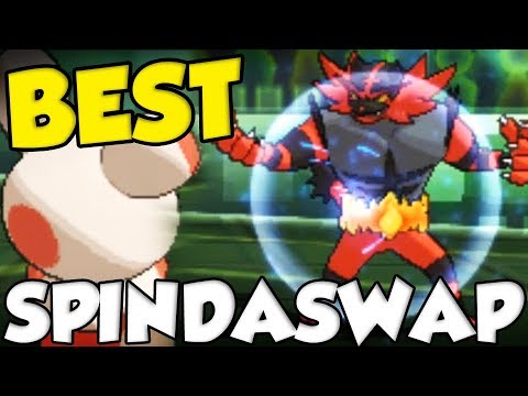 Intimidate Incineroar = SPINDASWAP PERFECTED