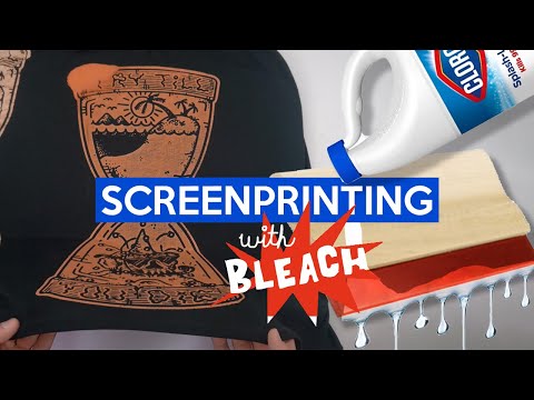 YouTube video about: Can you bleach a screen printed shirt?
