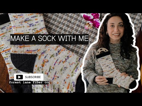 Socks with Contrast Cuffs, Heels & Toes on a Circular Sock Machine