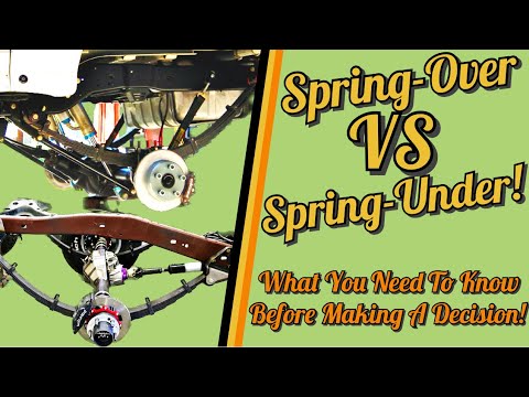 Spring-Over VS Spring-Under For Your Build? Pros & Cons!