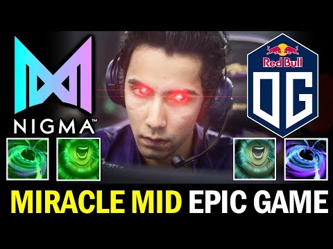 NIGMA vs OG — MIRACLE back to MID, Epic Game vs SUMAIL RAID BOSS