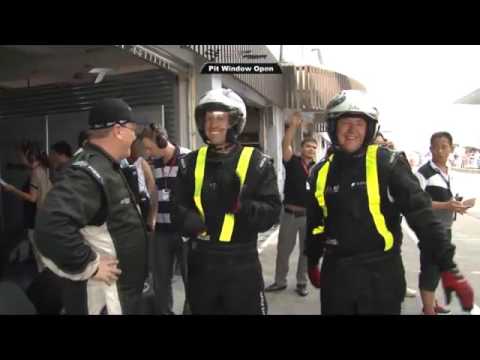 Pasin Lathouras vs Mika Hakkinen – GT Asia Series, Zhuhai, 2013