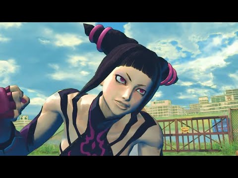 Ultra Street Fighter IV: Character Continue Animations