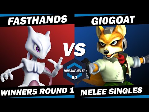 Fasthands vs GI0GOAT - Winners Round 1 | Midlane Melee 64