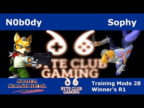 BCG (TM28) SSBM - N0b0dy (Fox) Vs. Sophy (Sheik) - WR1
