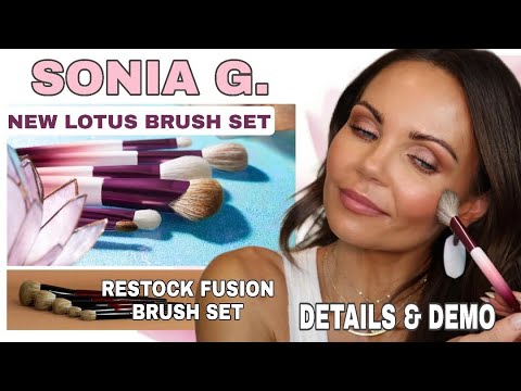 NEW SONIA G FUSION & LOTUS BRUSH SET  | DEMO & FULL DETAILS