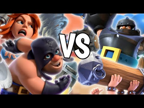 HOG EXECUTIONER VS MEGA KNIGHT DECK - CLASH ROYALE
