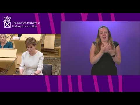 First Minister’s Statement: COVID-19 Update (BSL) - 28 September 2021