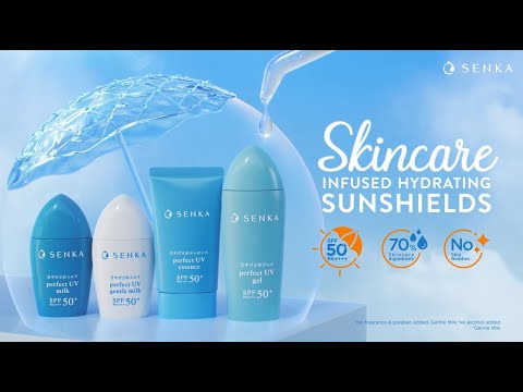 Skincare-infused Hydrating Sun Shield ☀️ | Senka's UV Sunscreen Range