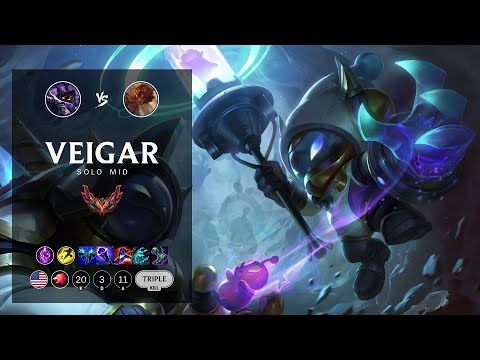 Veigar Mid vs Taliyah - NA Grandmaster Patch 12.11