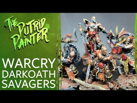 How to paint Warcry Darkoath Savagers