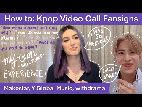 [Kpop Fansign Call] How To Apply + My Video Call Experience 영상통화 이벤트