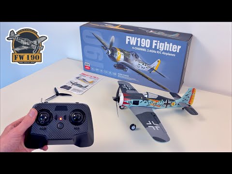Micro RC Focke-Wulf FW 190 - 1s Brushless | Unboxing & Maiden Flights