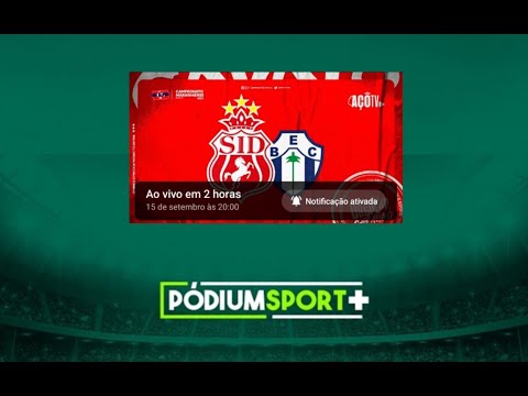 IMPERATRIZ E.C X BACABAL E.C- 15/09/2023 - ÀS 20H - CAMPEONATO MARANHENSE SÉRIE B