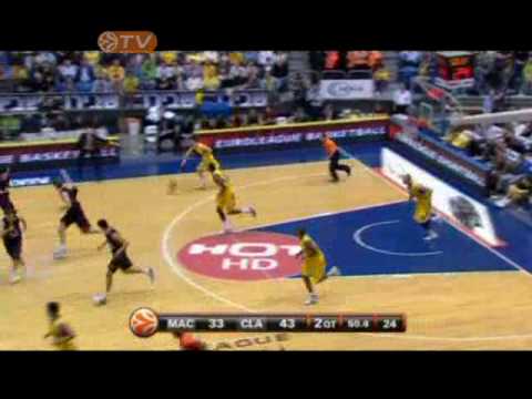 Euroleague 2010 - Week 7 - Maccabi Electra Tel Aviv 82 x 91 Caja Laboral (10/12/2009)