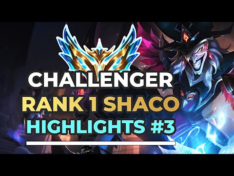 Pomerzz - RANK 1 SHACO | CHALLENGER Highlights #3