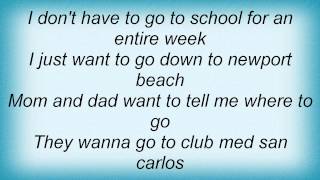 Camper Van Beethoven - Opi Rides Again - Club Med Sucks Lyrics