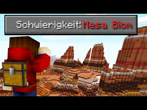 Minecraft nur im Mesa Biom durchspielen | LarsLP