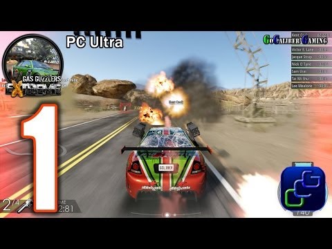 Gas Guzzlers Extreme PC ULTRA Walkthrough - Gameplay Part 1 - Fenderbender Cup