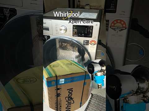 Thumbnail for Unboxing & Quick Setup Whirlpool Xpert Care Front Load Washing Machine#explore #viral #shorts #video