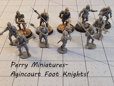 Perry Miniatures-  Foot Knights!