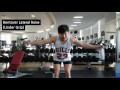 후면삼각근 운동3가지 (Rear Deltoid workout)