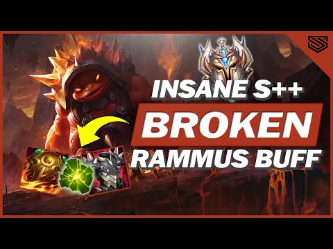 RAMMUS IS BROKEN THIS PATCH 🔥 CHALLENGER GAMEPLAY - Best Rammus Build - Wild Rift Patch 4.1a